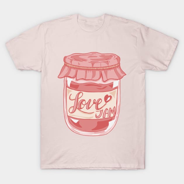 Love Jam T-Shirt by ThaisMelo